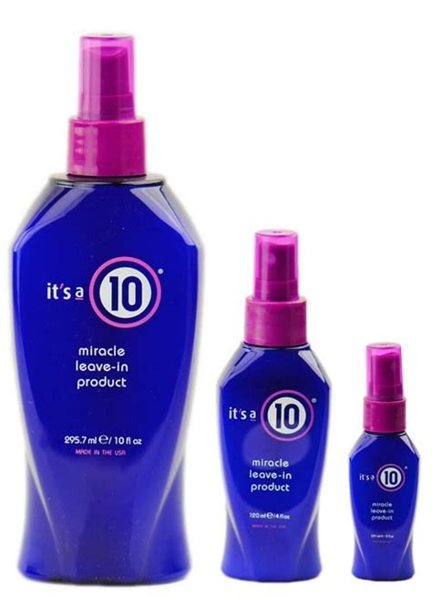 It's a 10 Ten - Miracle Leave In Product | Hair care tips, Coconut oil ...