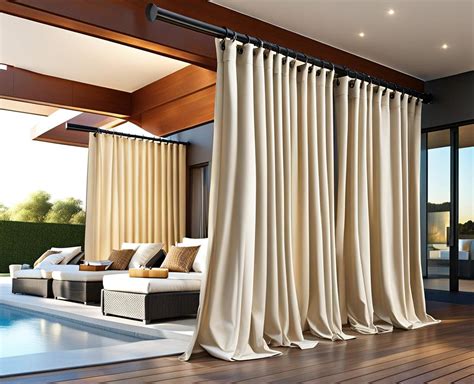 Large Patio? DIY Oversized Outdoor Curtain Rods - Corley Designs