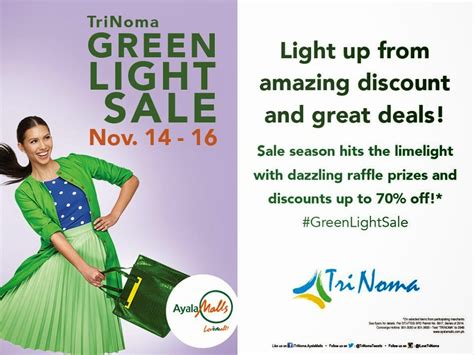 Manila Shopper: TriNoma Green Light SALE: Nov 2014