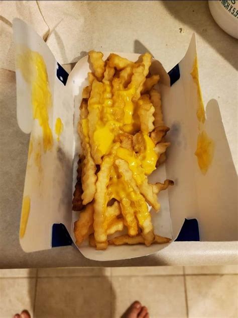 white castle cheese fries : shittyfoodporn