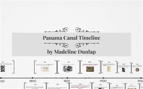 Panama Canal Timeline by Madeline D. on Prezi