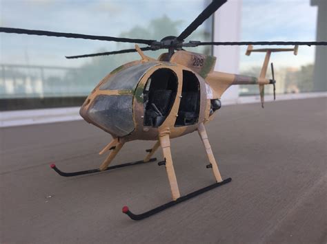 MD530 HELICOPTER - SCALE MODEL - ASSEMBLY KIT 3D model 3D printable ...