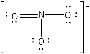 Solved In the lewis structure for NO3- why does 4 electrons | Chegg.com