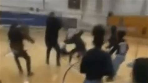 Moment Southeast Raleigh High School fight breaks out - before student ...