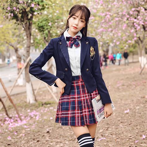 British College style school uniform suit for middle school students jk ...