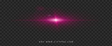 Light Glare Line Lens Flare Pink Effect PNG Image | Citypng