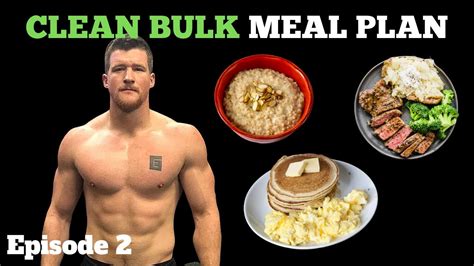 Easy Bulking Meal Plan | EOUA Blog