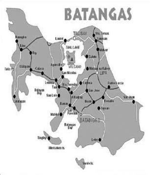 Map of Batangas Province Source.www.globalpinoy.com | Download ...