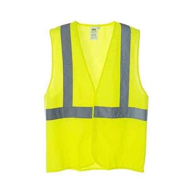 ANSI Solid Fabric Safety Vest – Durable High-Visibility Gear