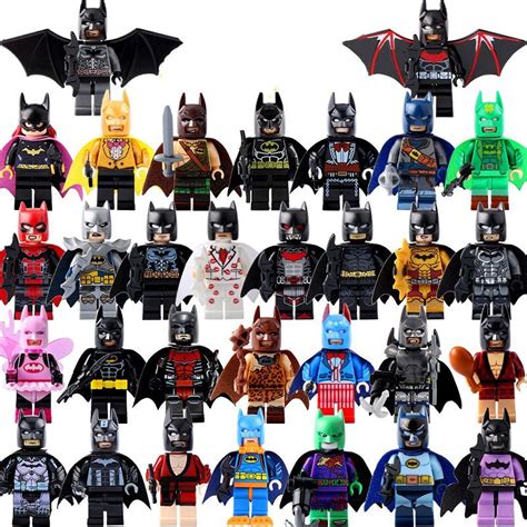 29pcs Batman Minifigures Compatible Lego DC Minifigures