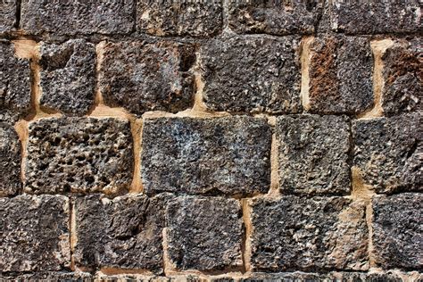 stones wall background quarry stone texture 4k HD Wallpaper