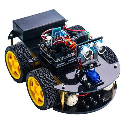 24in1 Elegoo UNO Smart Robot Car Kit with Rechargeable Batteries - Robu ...