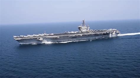 Video USS Eisenhower carrier strike group to move to Eastern ...