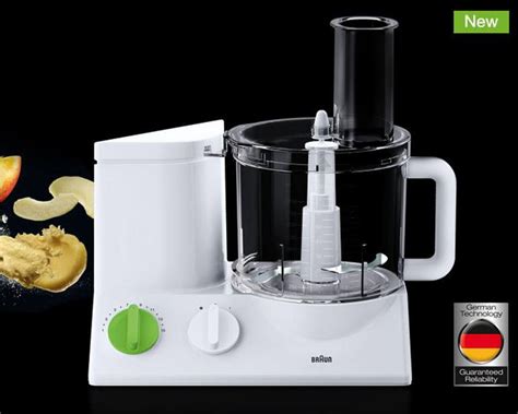 Braun FP3010 220 Volt Food Processor with 7 Attachments For Export