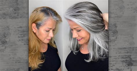 Hairstylist Shares Gorgeous Photos Of People Embracing Their Gray Hair ...