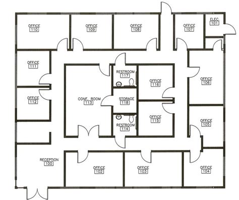 Office Floor Plans | ... office space is available for rent or lease ...