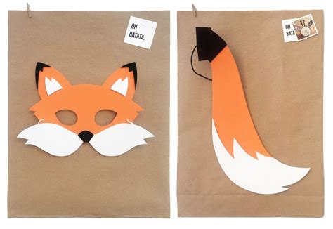 DIY Fox Mask - Fun and Easy Craft for Kids