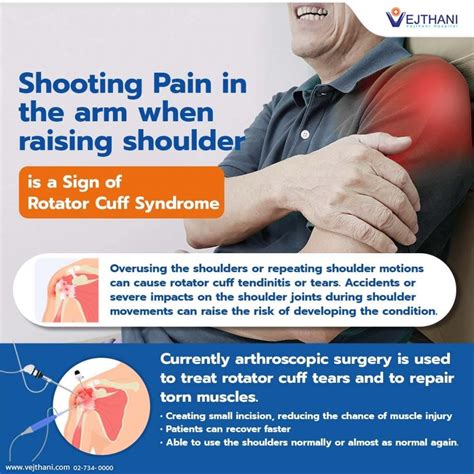 Shooting Pain in the arm when raising shoulder is a sign of Rotator ...