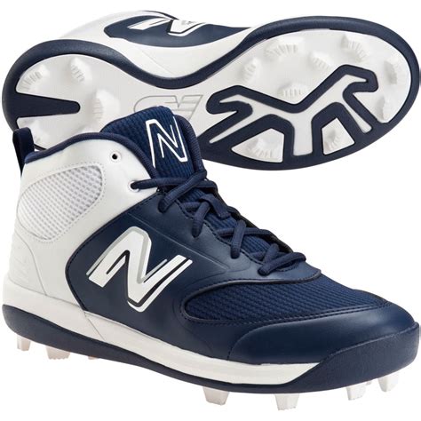 New Balance Youth 3000V6 Molded Baseball Cleats Navy/White Medium 1 1 ...