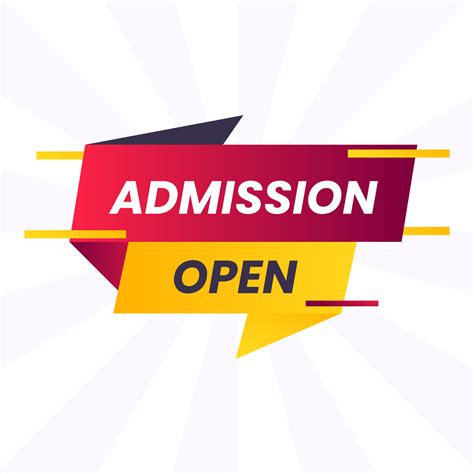 school admission open banner abstract shape vector 9881842 Vector Art ...