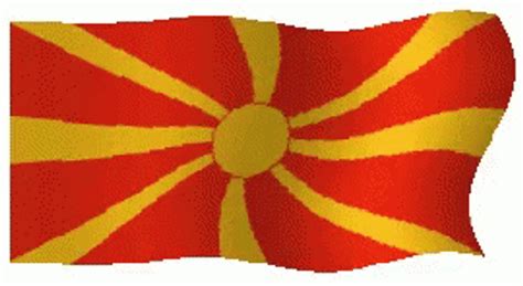 Animated Macedonia Flag Waving GIF | GIFDB.com