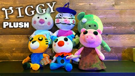 ROBLOX PIGGY Plush Review! All Piggy Plushies! (Official) - YouTube