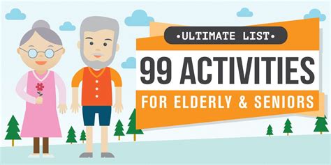 110 Activities for Elderly & Seniors [Ultimate List] | Elderly ...