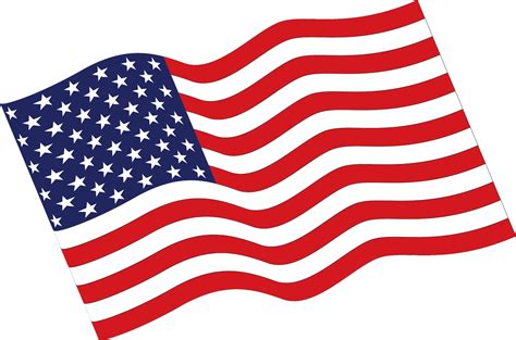 Flag Of The United States Clip Art - Vector American Flag Png ...