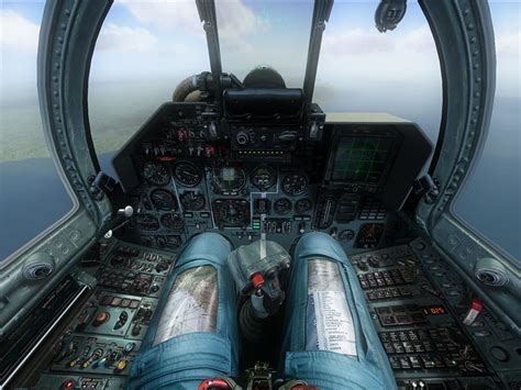 Jet Airlines: Su-27 Cockpit