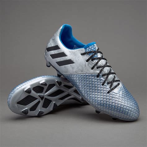 adidas Messi 16.2 FG/AG - Mens Soccer Cleats - Firm Ground - Silver ...