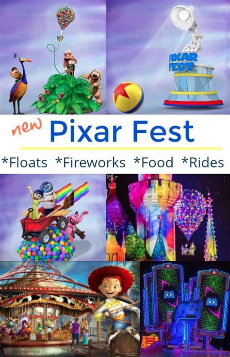 NEW Pixar Pier Fireworks Show, Rides, Parade Floats & Restaurants ...