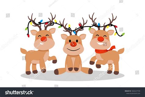 78 Wallpaper Christmas Reindeer Pics - MyWeb