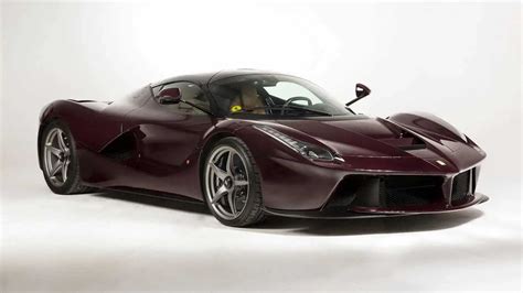 Barely Driven LaFerrari In One-Off Color Will Be Up For Auction - Car ...