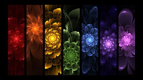 Rainbow Flower Wallpaper (58+ images)