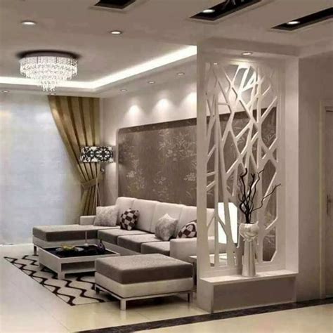 Elegant Living Room Wall Partition Designs - Room divider - Home Decor ...