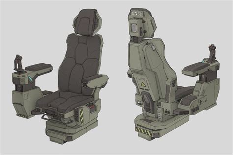 ArtStation - Scorpion Tank Interior, Callum Dainty | Sci fi concept art ...