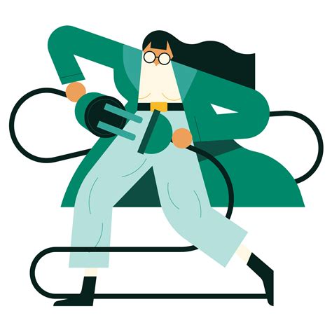 Google Meet Character — Owen Davey Illustration