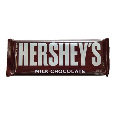 HERSHEY BAR 36/1.55OZ – Hana Food Distributors Inc. | Organic Foods ...