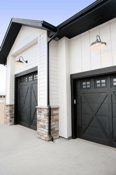 50 Outdoor Garage Lighting Ideas - Exterior Illumination Designs