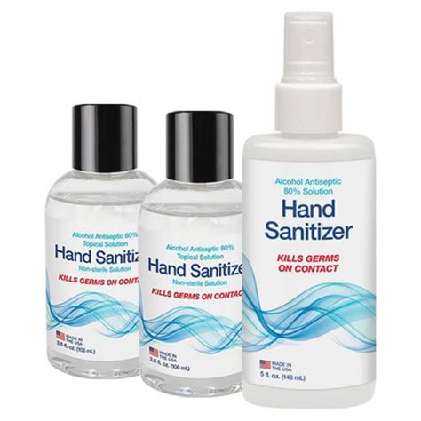 BleachRefills Antiseptic Hand Sanitizer Liquid Spray Bottle with ...