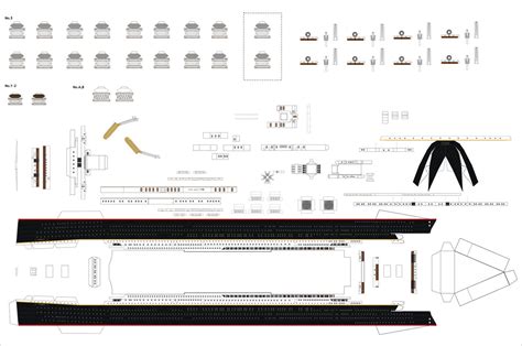 Titanic Papercraft Titanic Papercraft Model Download Reptile Crafts ...