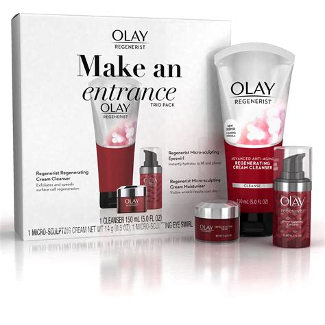 Olay Regenerist Anti Aging Skin Care Trio Pack - Walmart.com - Walmart.com