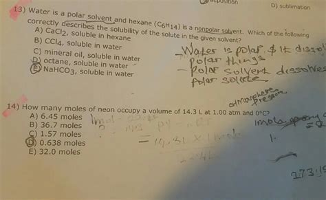 Solved how many moles of neon occupy a volume of 14. 3L at | Chegg.com