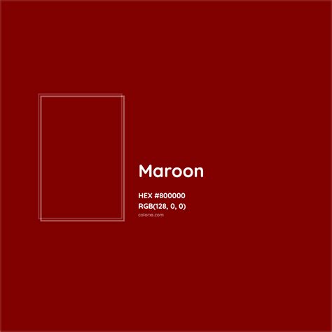 About Maroon - Color meaning, codes, similar colors and paints ...