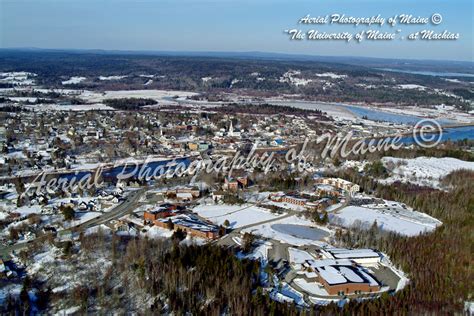 Aerial Photography of Maine