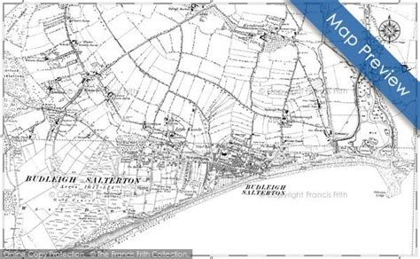 an old map of the area in blue and white with a blue ribbon around it