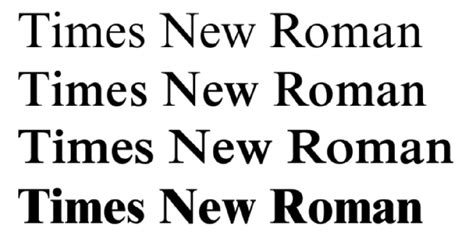 A font like Times New Roman but slightly thicker? - Graphic Design ...