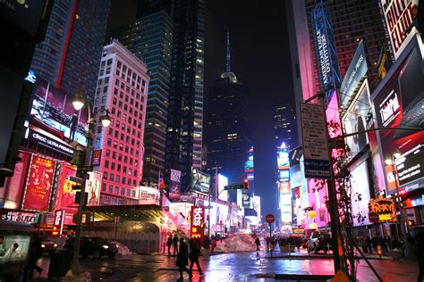 Free Images : pedestrian, road, street, night, town, city, skyscraper ...