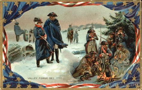 Valley Forge Dec. 1777 Patriotic