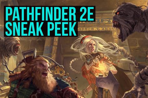 [Podcast] Pathfinder 2e Sneak Peek : r/Pathfinder2e